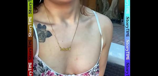  STORYTIME Latina Babe VANESSA SKY fucks herself nude selfie
